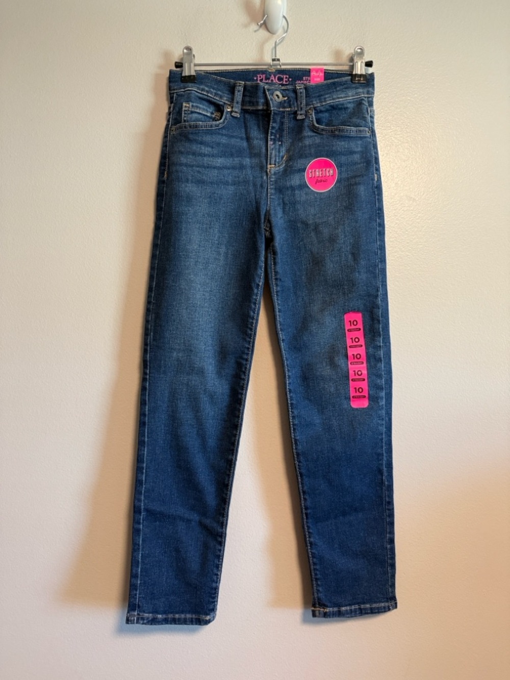 The Children's Place Dark Blue Straight Leg Jeans NWT Size 10